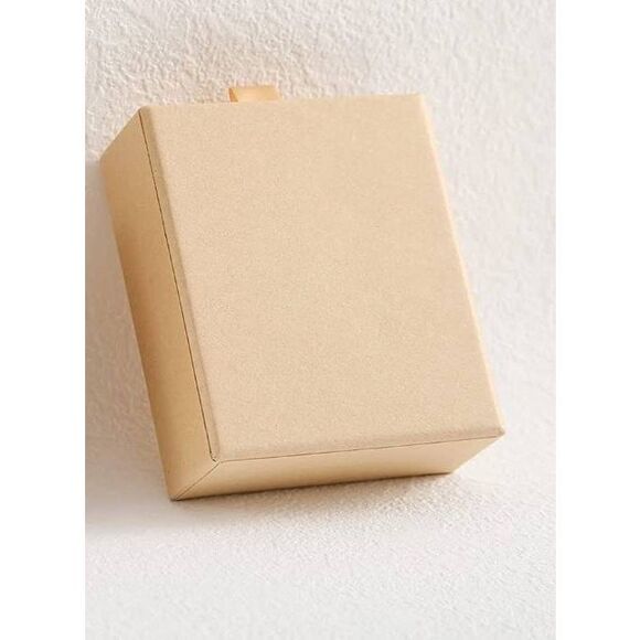 16K Gold Plated Paperclip Chain Necklace with Single Pearl Pendant - Picture 5 of 5